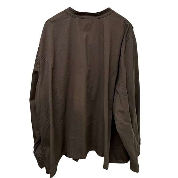 Liz & Me Liz Claiborne Jacket Plus Size 5X Brown Boho Applique Casual Womens - Picture 3 of 8